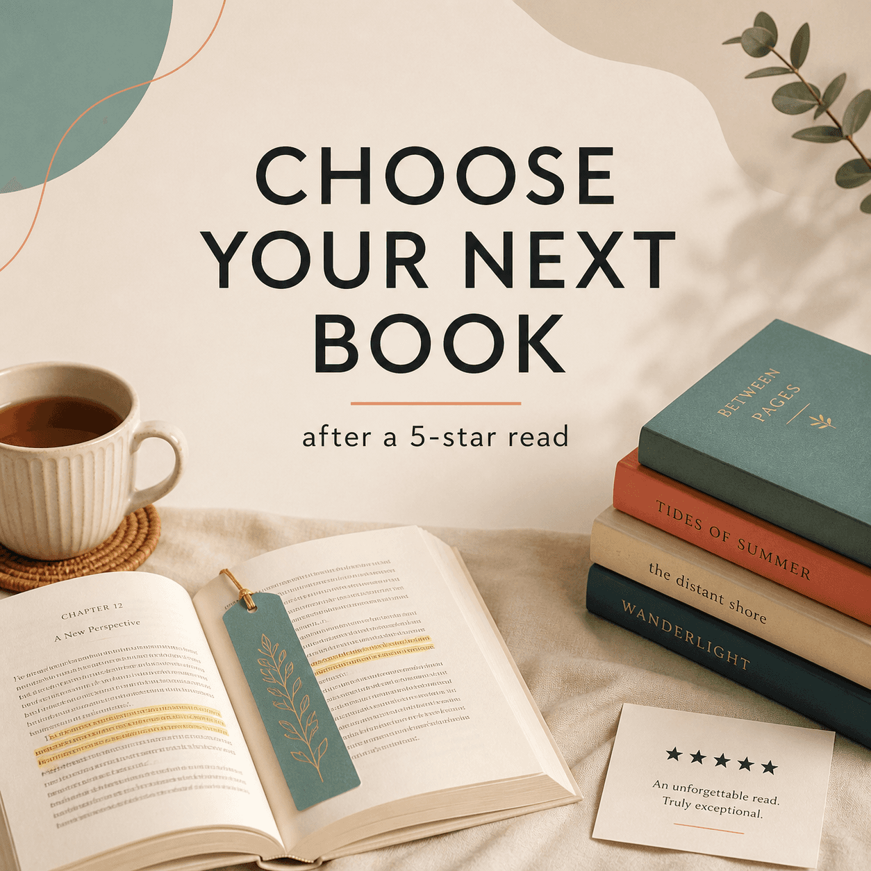 How to Choose Your Next Book After a 5-Star Read