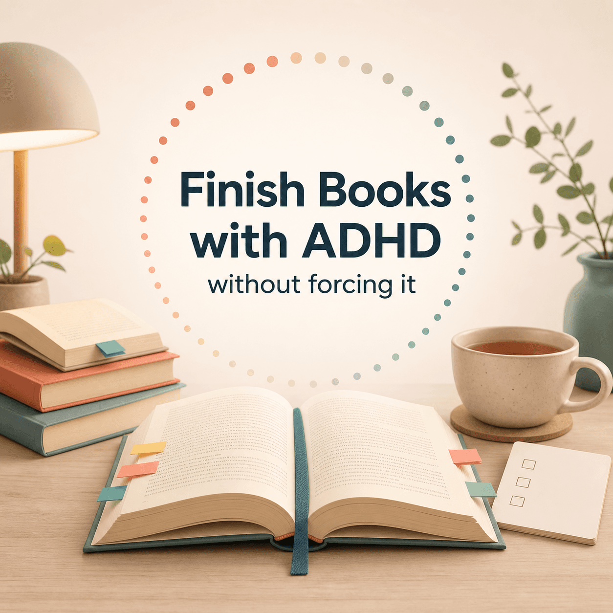 How to Finish Books With ADHD Without Forcing It
