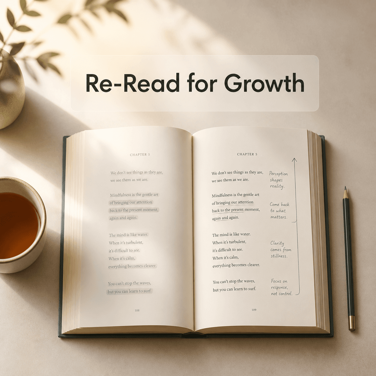 How to Re-Read for Growth (Not Nostalgia)