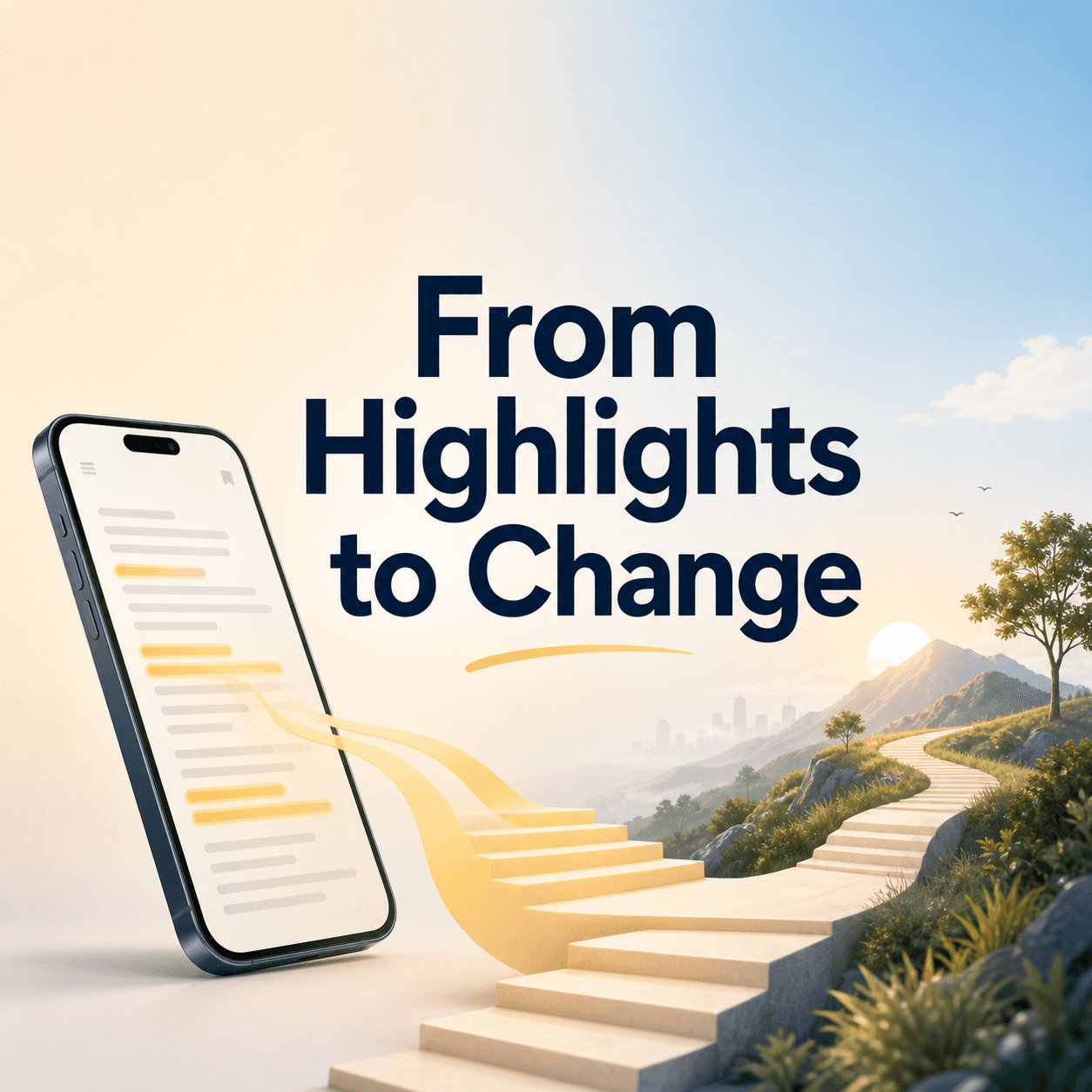 How to Turn Highlights Into Real-Life Change