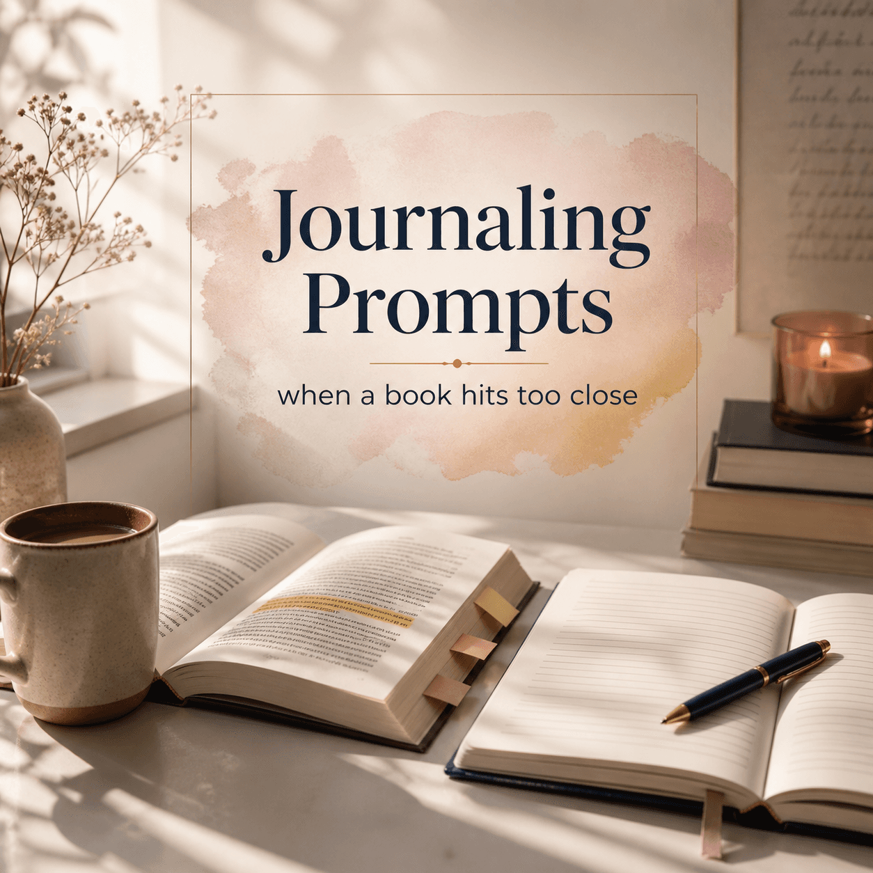 Journaling Prompts for When a Book Hits Too Close