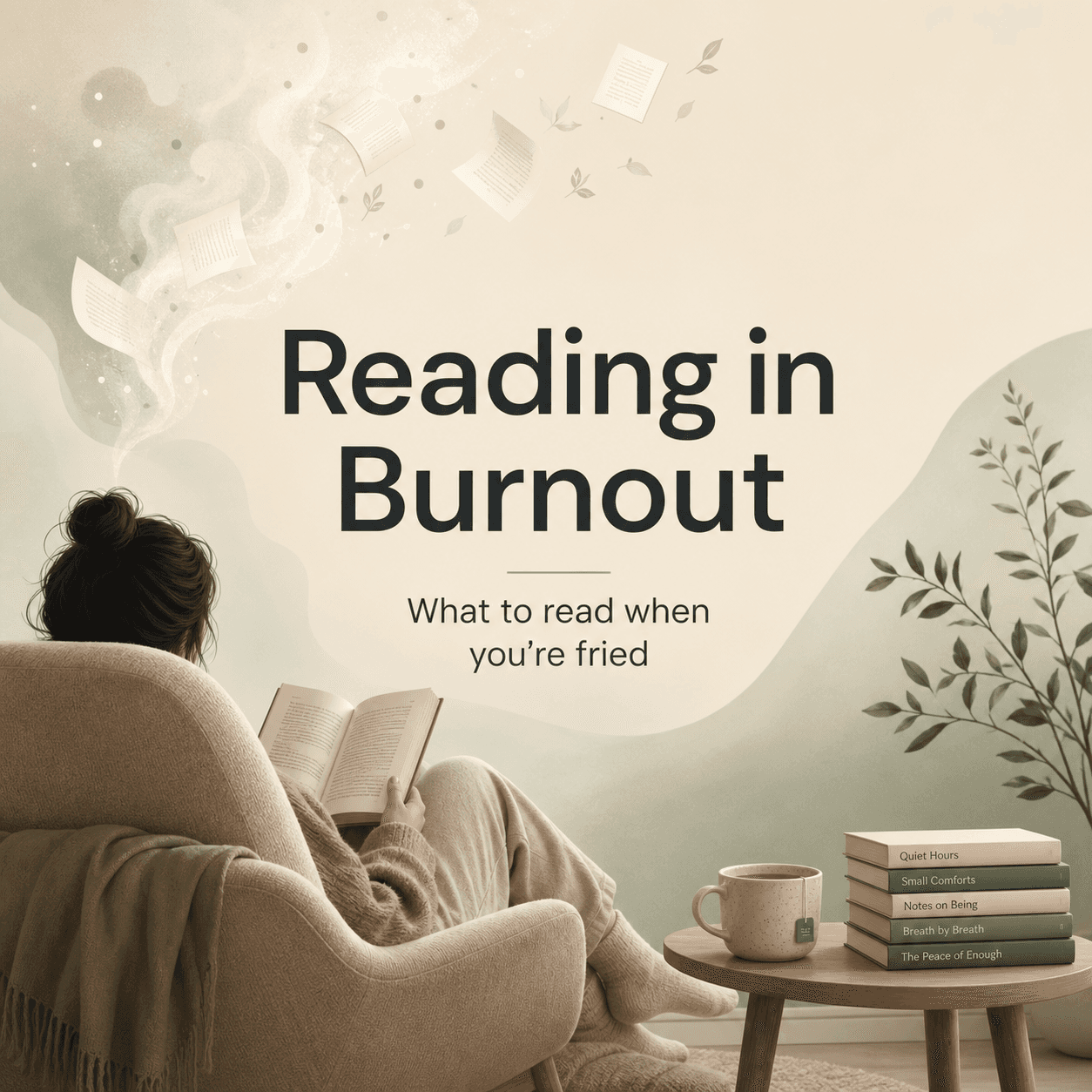 Reading in Burnout: What to Read When You’re Fried