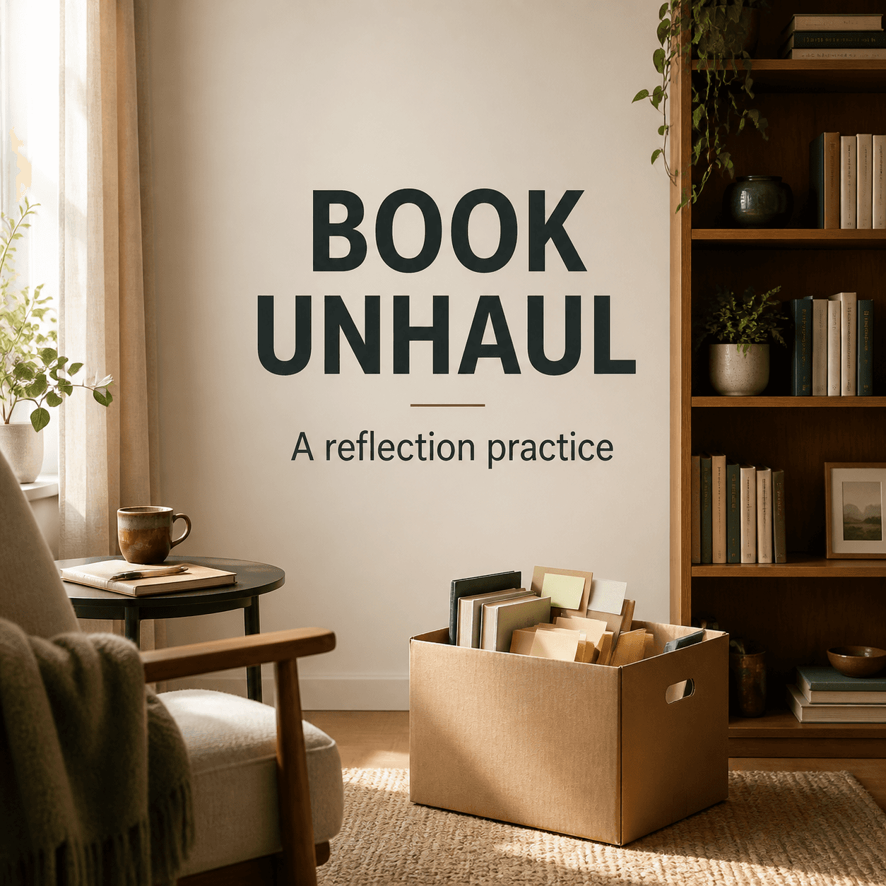 The Book Unhaul as a Reflection Practice: What Your Shelves Say About You