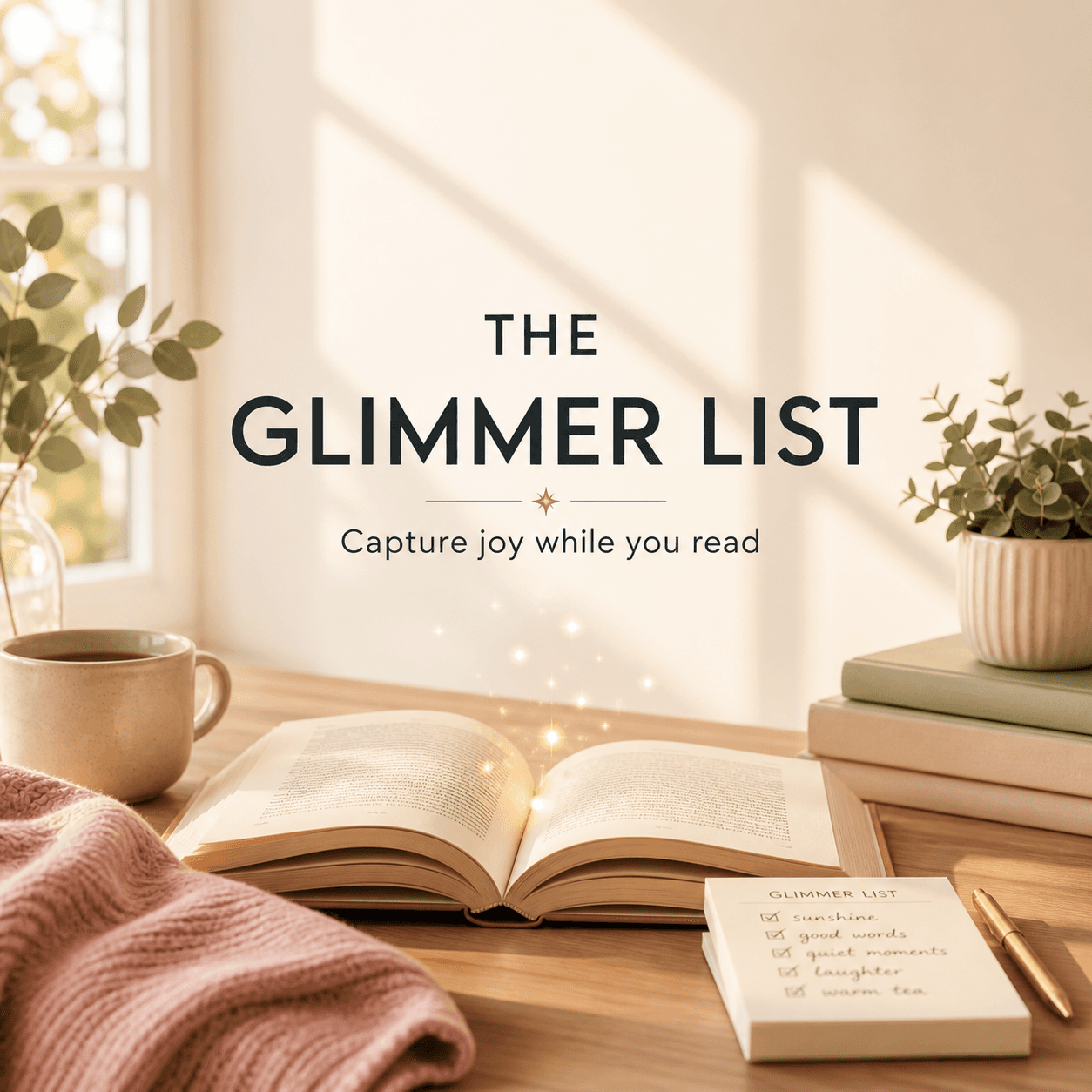 The ‘Glimmer List’: Capture Joy While You Read